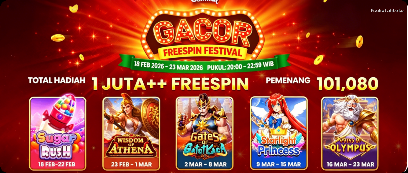 Login fsekolahtoto Sekarang Bonus Melimpah